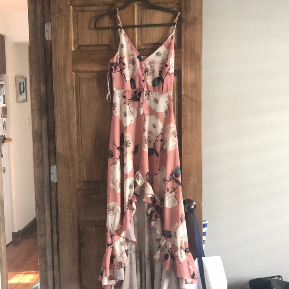 Angel Biba floral high low maxi